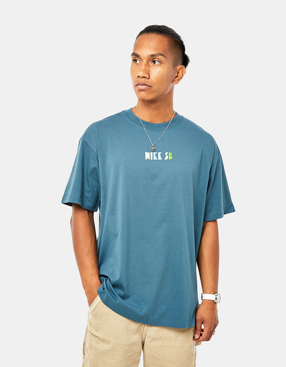 Nike SB Nature T-Shirt - Ash Green – Route One