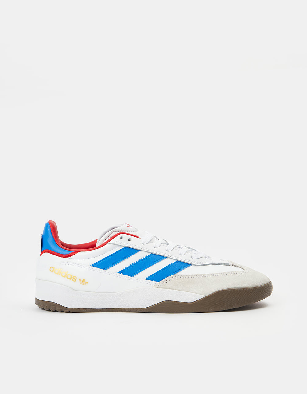 adidas Copa Nationale Skate Shoes - White/Bluebird/Scarlet – Route One
