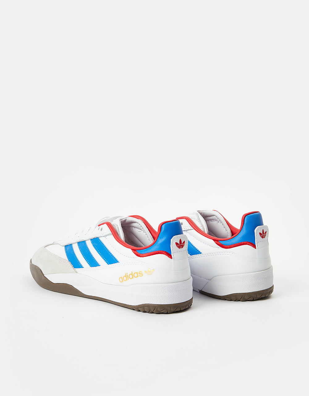 adidas Copa Nationale Skate Shoes - White/Bluebird/Scarlet – Route One