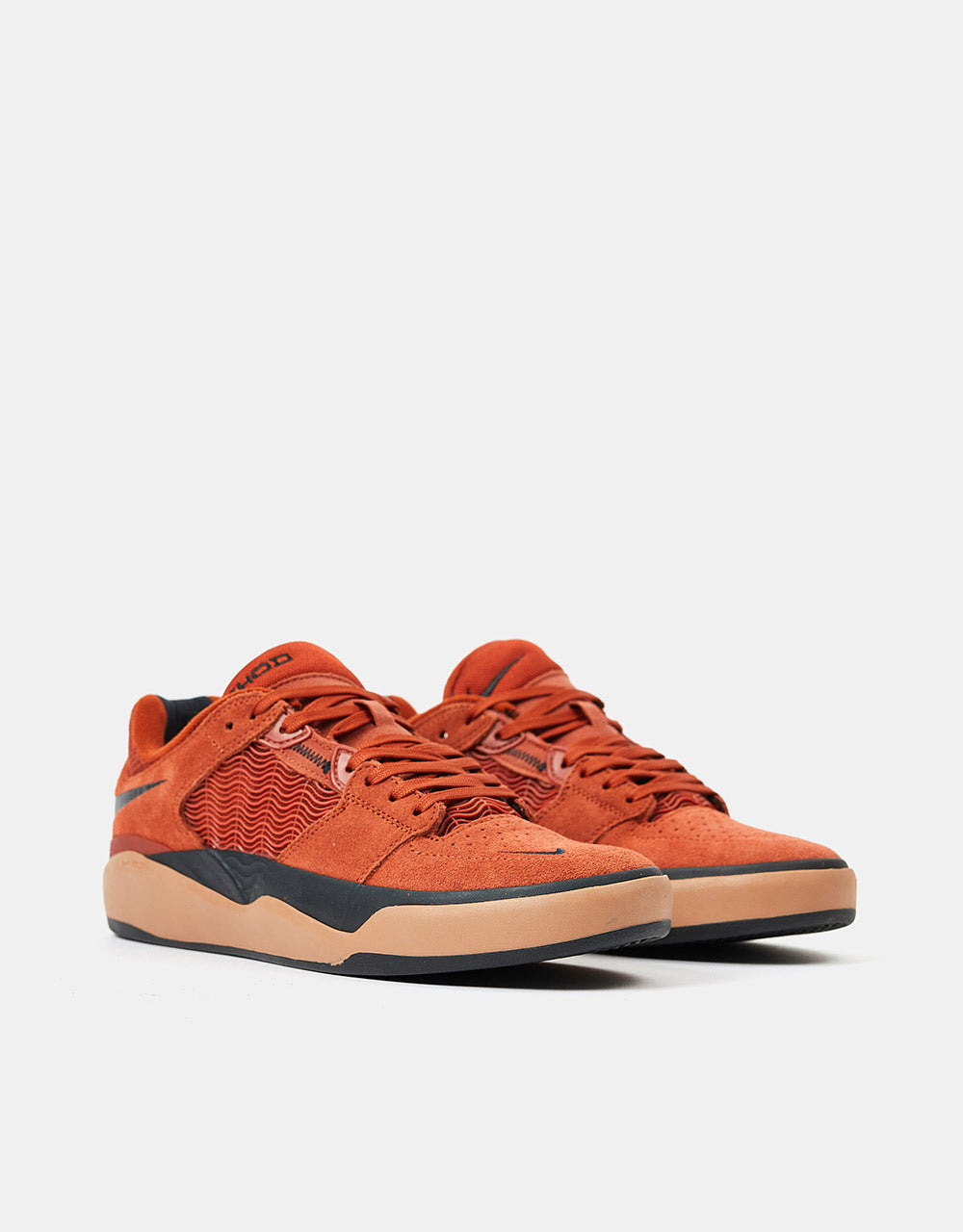 Nike SB Ishod Rugged Orange & Black Skate Shoes