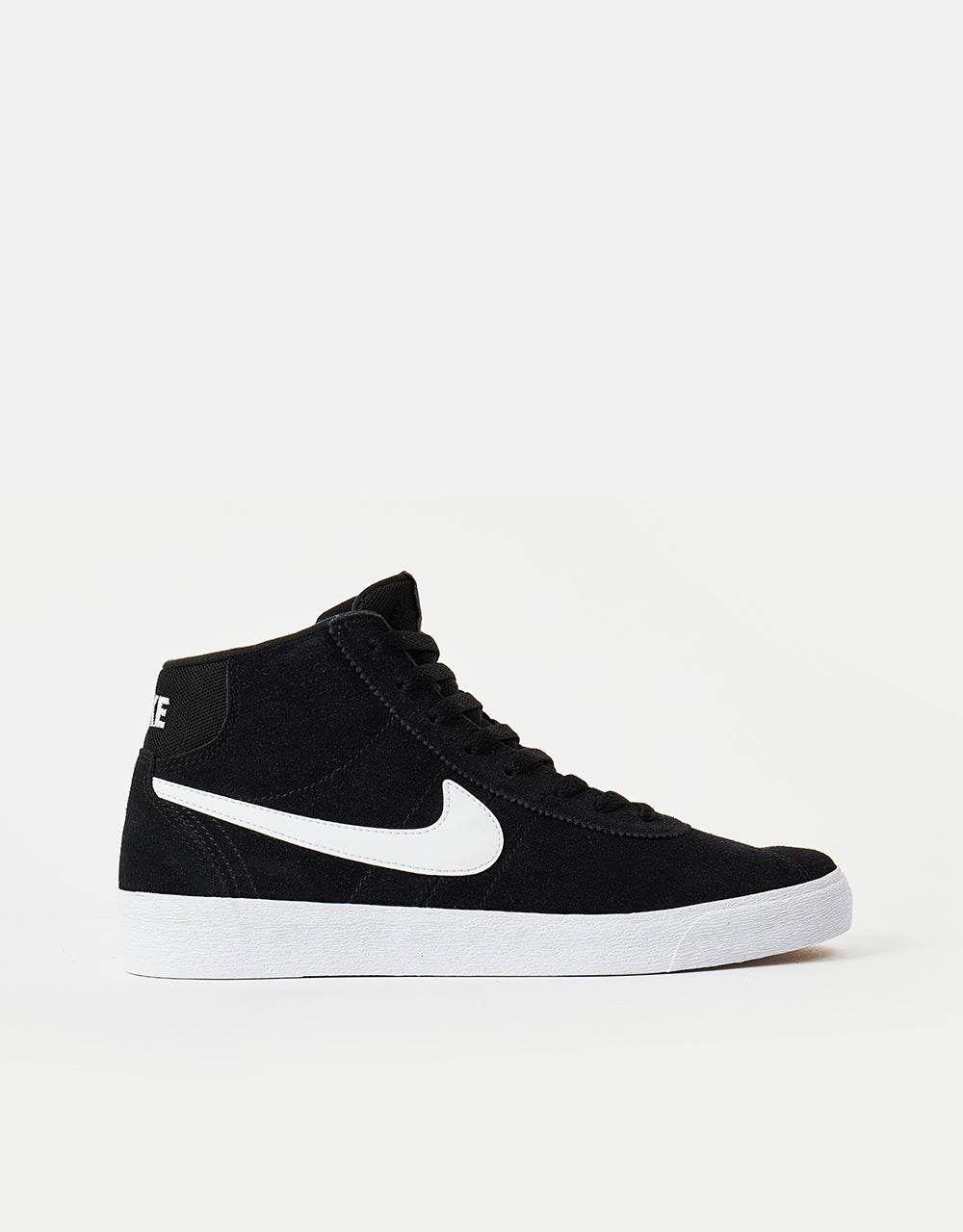 Nike SB Bruin High Skate Shoes - Black/White-Black-Gum Light Brown – Route  One