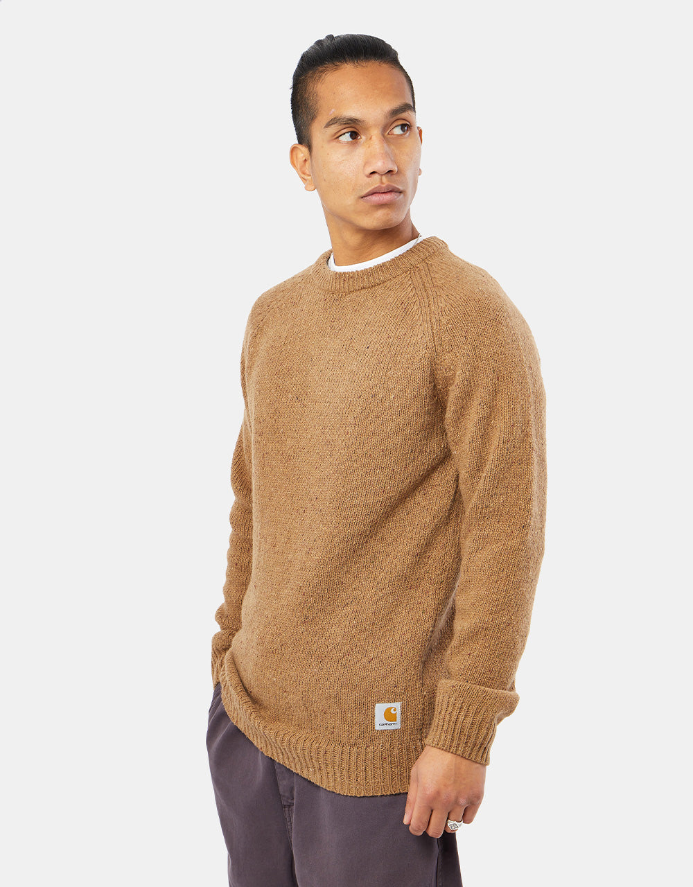 Carhartt WIP Anglistic Sweater - Speckled Jasper – Route One