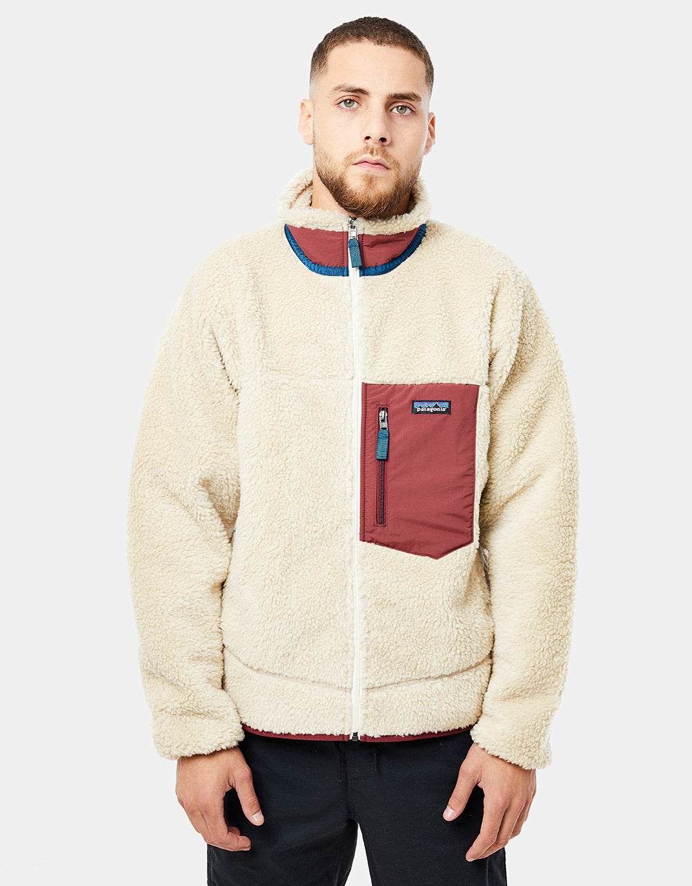 Patagonia retro shop x red