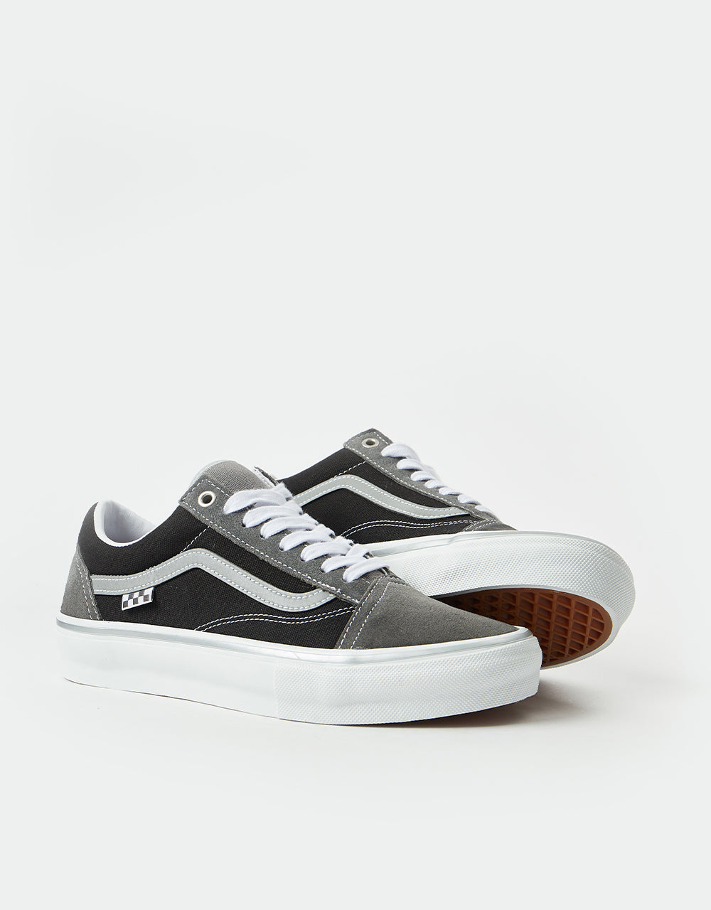 Grey shop vans shoes