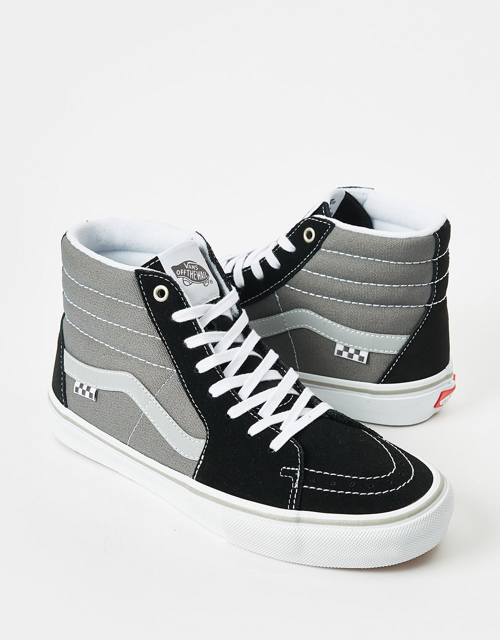 Vans Skate SK8-Hi Shoes - (Reflective) Black/Grey – Route One