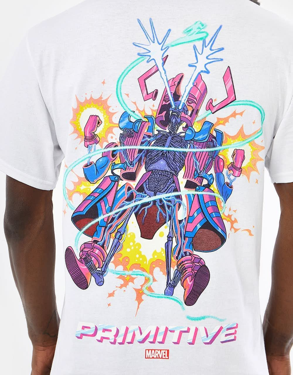 Primitive x Marvel x Nychos Galactus T-Shirt - White