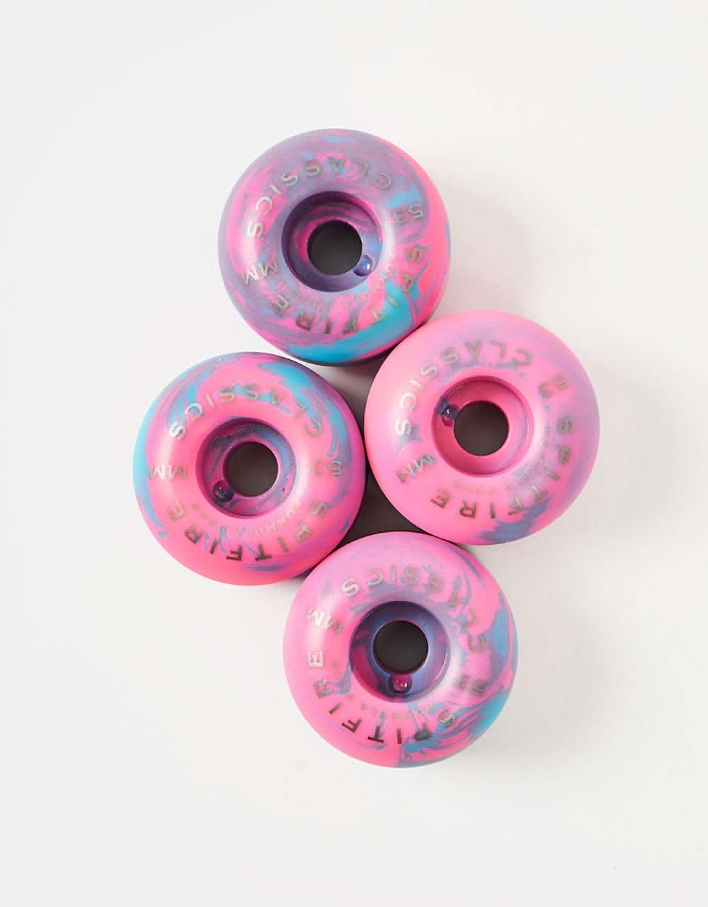 Spitfire Swirled Formula Four Classic 99d Skateboard Wheels - 53mm