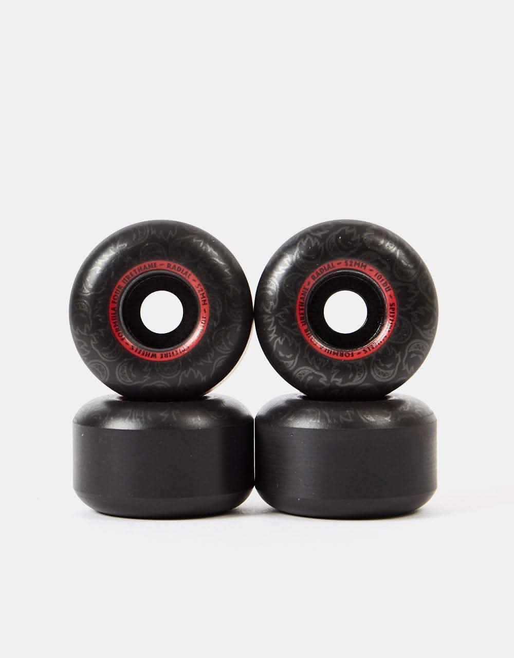 Spitfire Blackout Formula Four Radial 101d Skateboard Wheels - 52mm