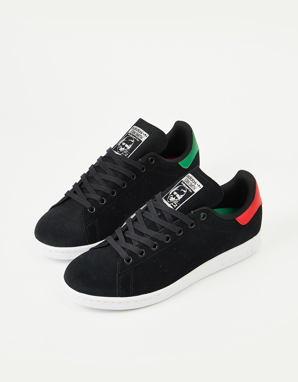 adidas Stan Smith ADV Skate Shoes - Core Black/Core Black/White – Route One