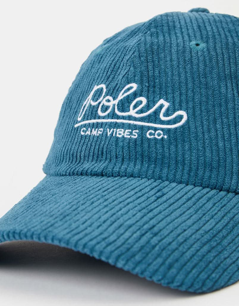 Poler Cord Dad Cap - Blue