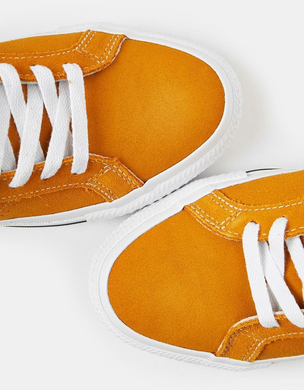 Orange suede online converse