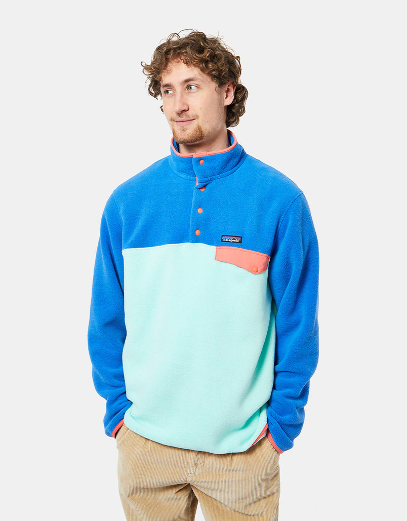 Patagonia Lightweight Synch Snap-T Pullover Fleece - Early Teal – Route One