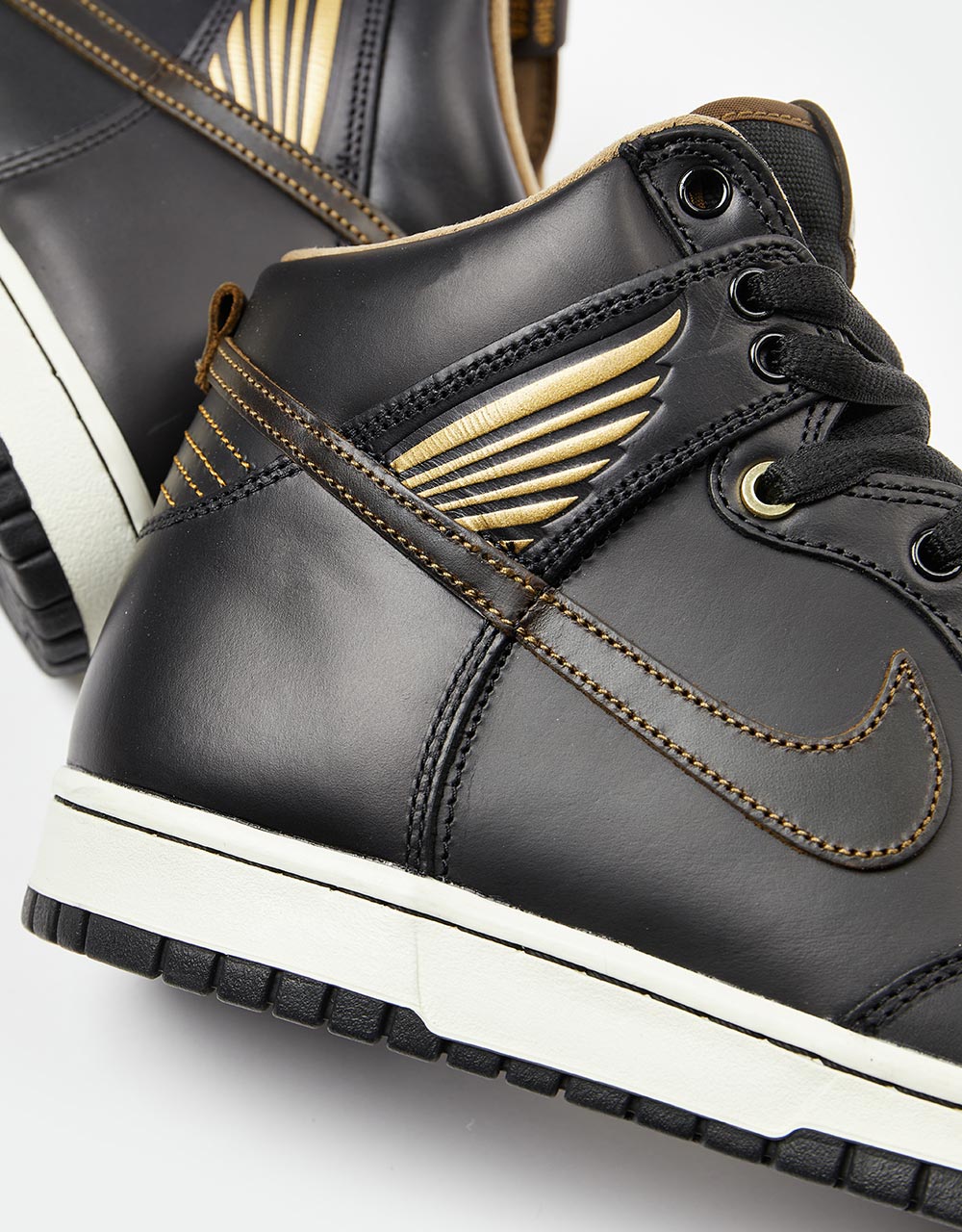 Nike SB 'Pawnshop' Dunk High OG QS Skate Shoes - Black/Black 
