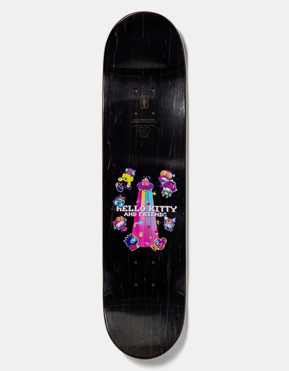 Girl x Sanrio Malto Kawaii Arcade Skateboard Deck - 8.25"