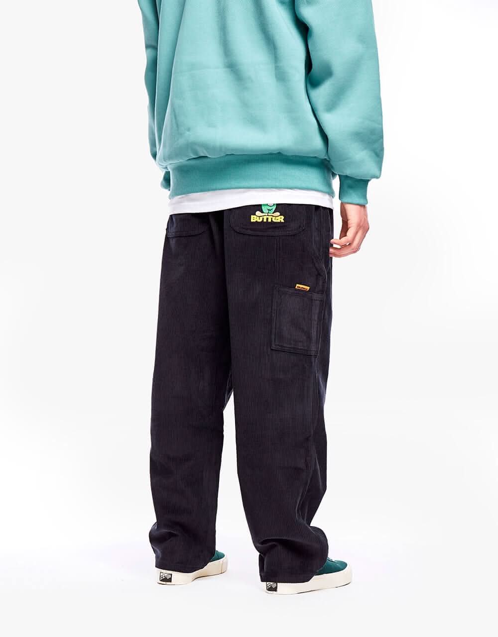 Butter Goods Cymbals Baggy Corduroy Pant - Navy