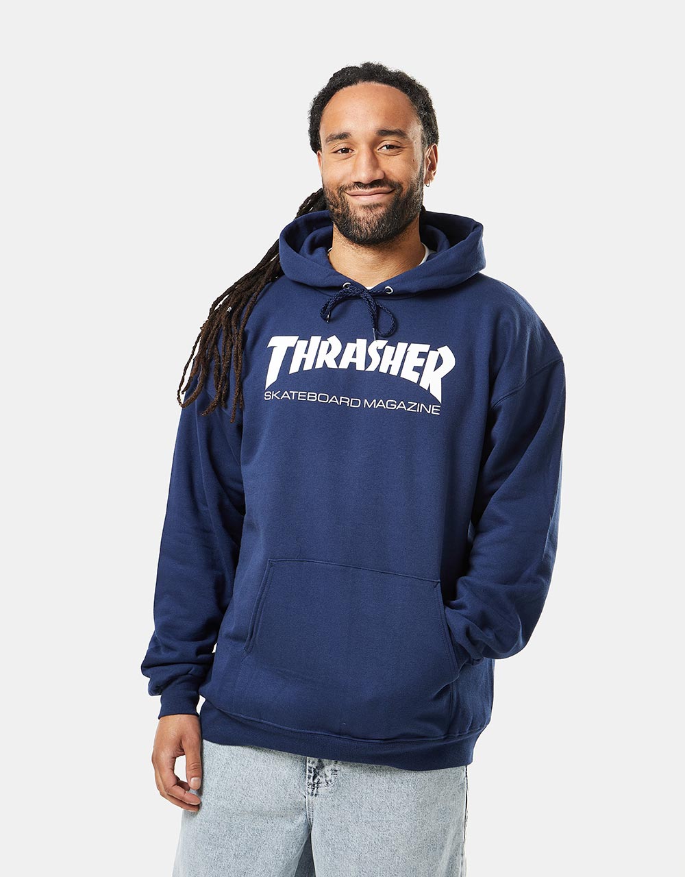 Thrasher Skate Mag Pullover Hoodie - Navy – Route One